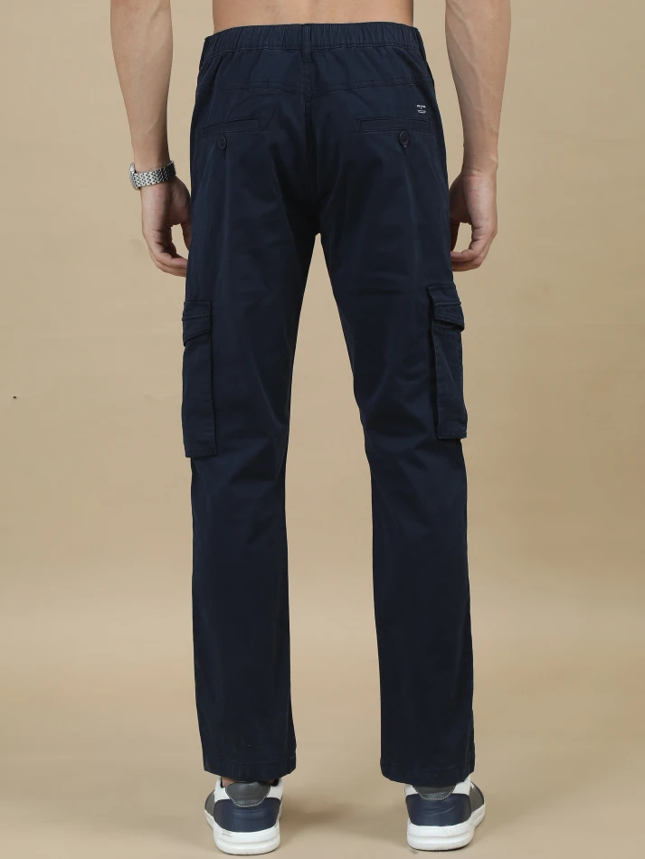 Lower Edits,Classic original fit cargo trousers for men-3