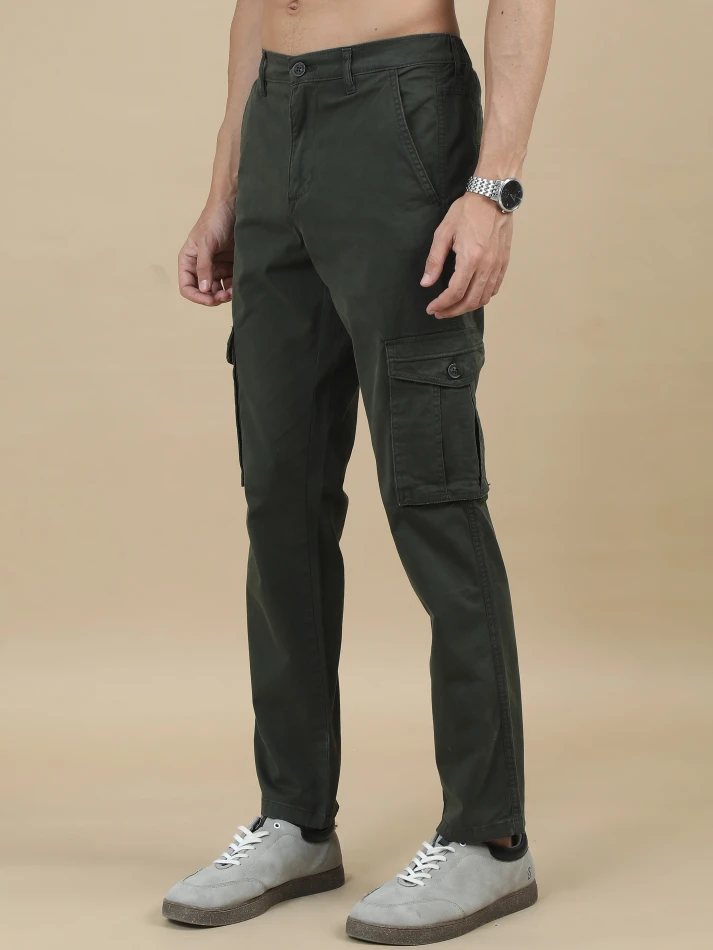 Lower Edits,Classic original fit cargo trousers for men-1