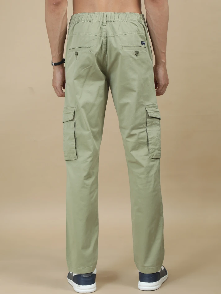 Lower Edits,Classic original fit cargo trousers for men-3