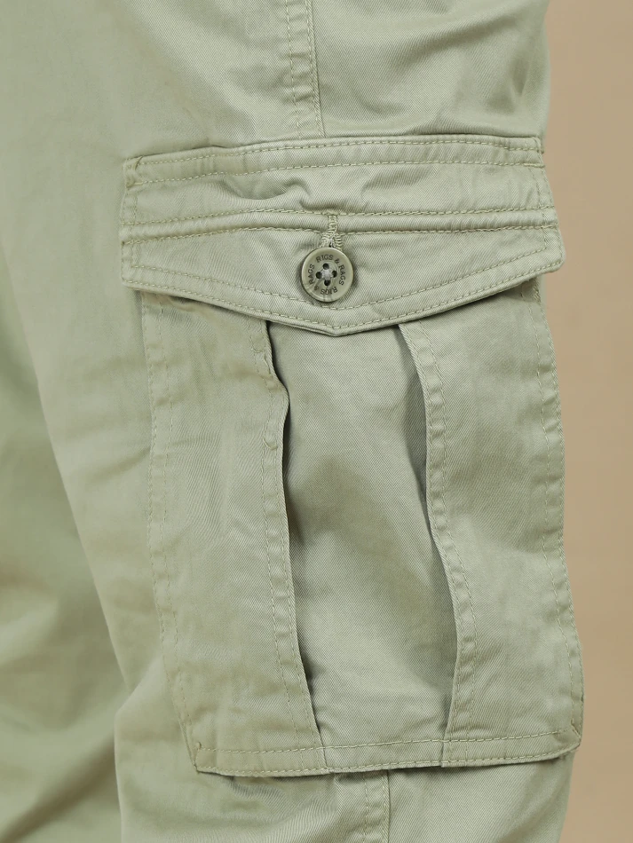 Lower Edits,Classic original fit cargo trousers for men-4