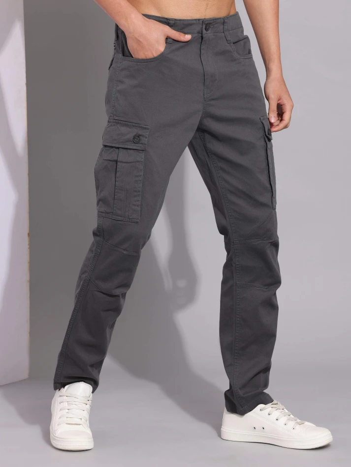 Lower Edits,Relaxed loose-fit cargo trousers for easy movement-0