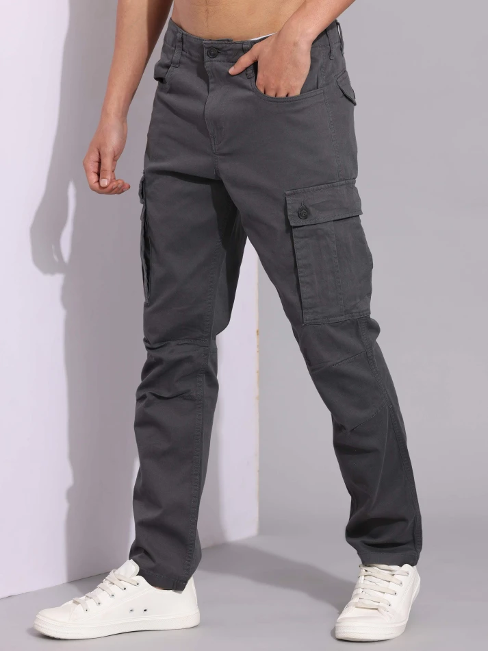 Lower Edits,Relaxed loose-fit cargo trousers for easy movement-5