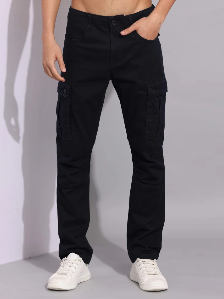 Lower Edits,Loose-fit relaxed cargo trousers for daily wear-2