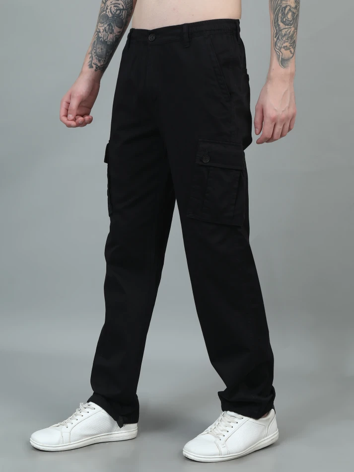 Lower Edits,Loose-fit relaxed cargo trousers for daily wear-1