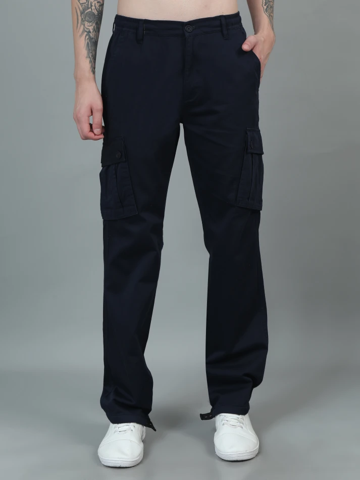 Lower Edits,Loose-fit relaxed cargo trousers for daily wear-0