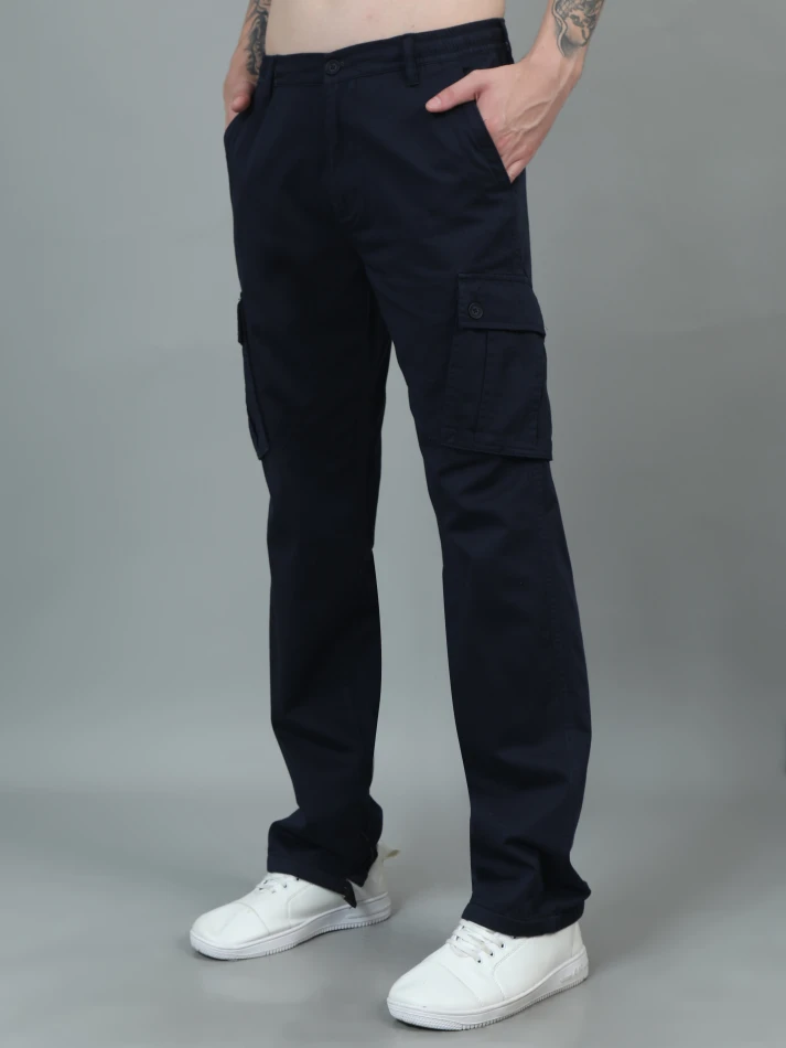 Lower Edits,Loose-fit relaxed cargo trousers for daily wear-1