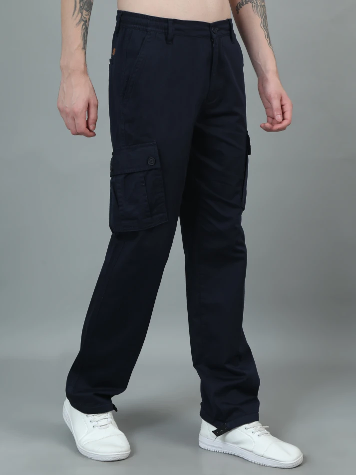 Lower Edits,Loose-fit relaxed cargo trousers for daily wear-2