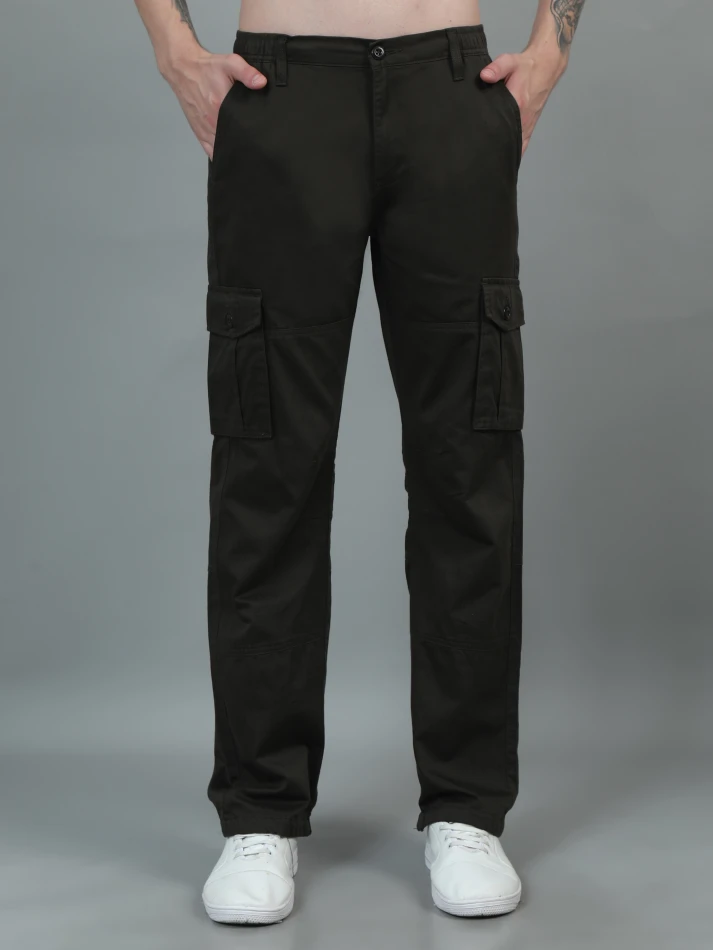 Lower Edits,Loose-fit relaxed cargo trousers for daily wear-0