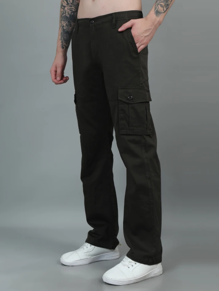 Lower Edits,Loose-fit relaxed cargo trousers for daily wear-1