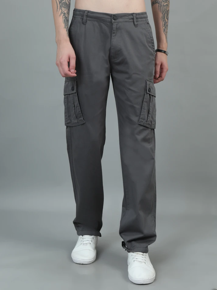 Lower Edits,Loose-fit relaxed cargo trousers for daily wear-0