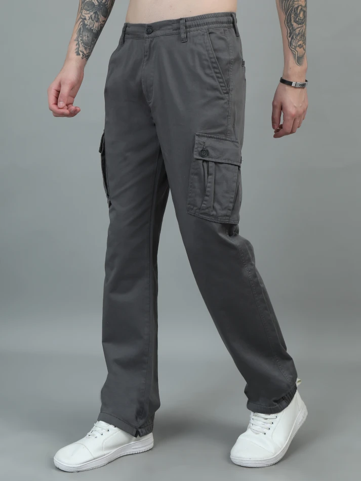 Lower Edits,Loose-fit relaxed cargo trousers for daily wear-1