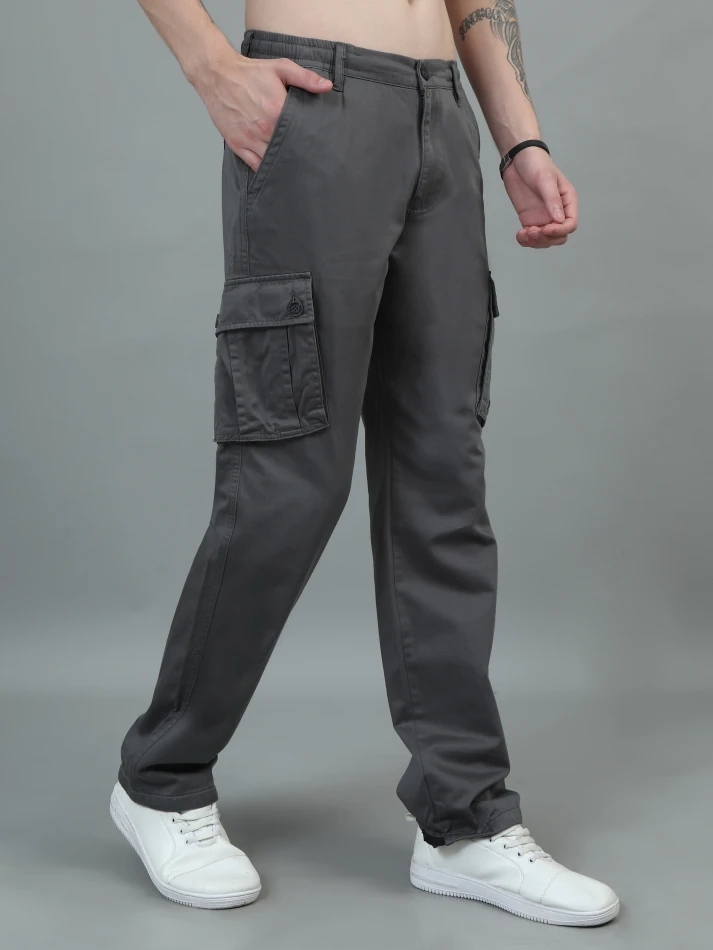 Lower Edits,Loose-fit relaxed cargo trousers for daily wear-2