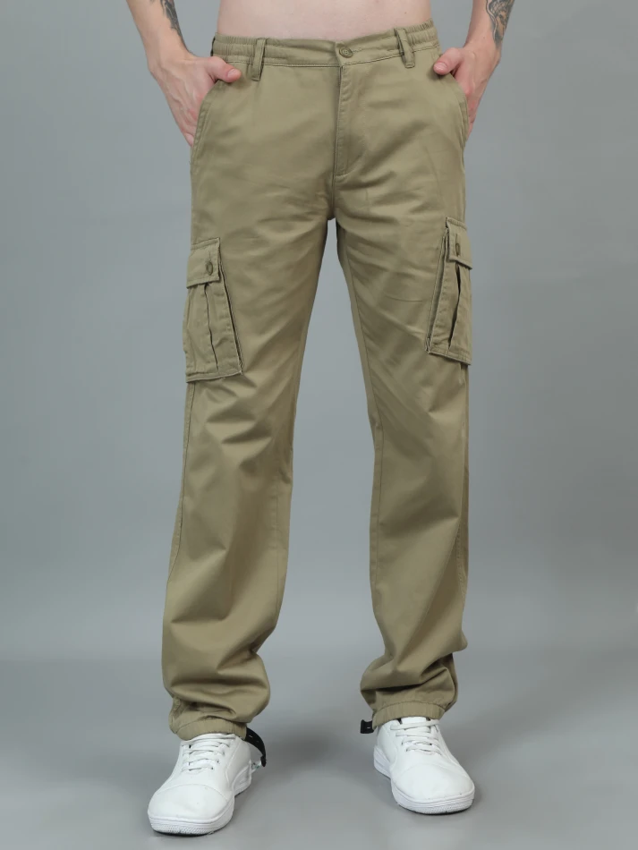 Lower Edits,Loose-fit relaxed cargo trousers for daily wear-0