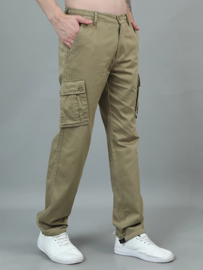 Lower Edits,Loose-fit relaxed cargo trousers for daily wear-2