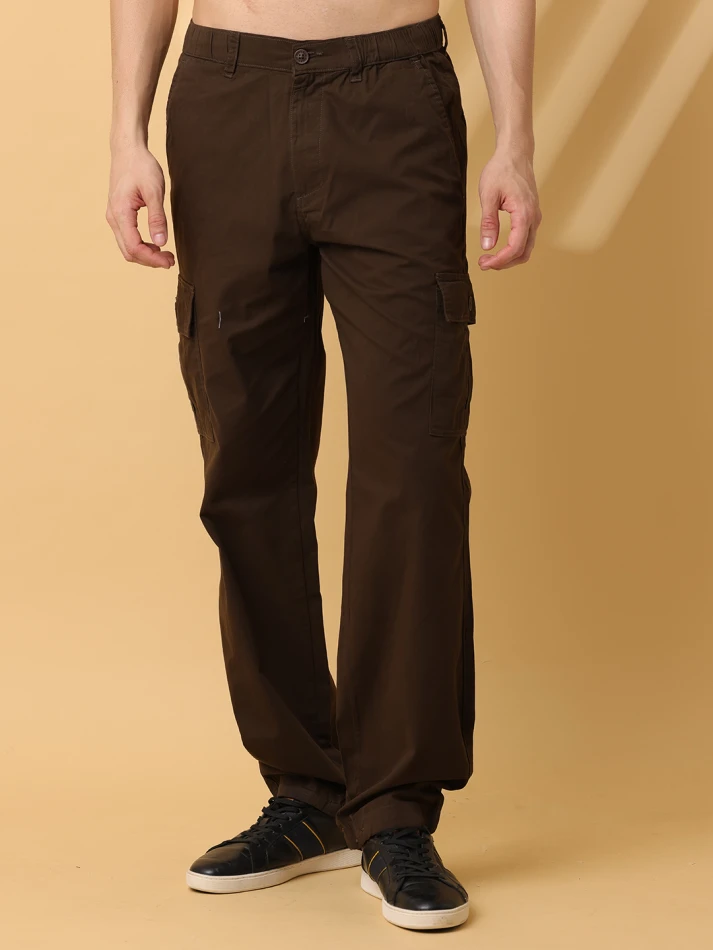 Lower Edits,Loose-fit relaxed cargo trousers for daily wear-1