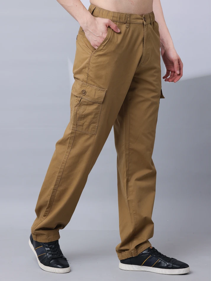 Lower Edits,Loose-fit relaxed cargo trousers for daily wear-2