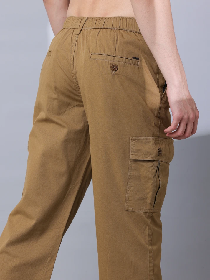 Lower Edits,Loose-fit relaxed cargo trousers for daily wear-4