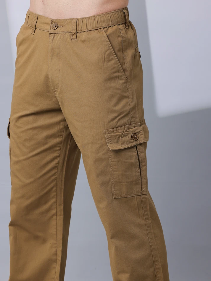 Lower Edits,Loose-fit relaxed cargo trousers for daily wear-5