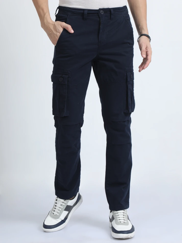 Lower Edits,Straight fit cargo trousers for men’s everyday wear-6