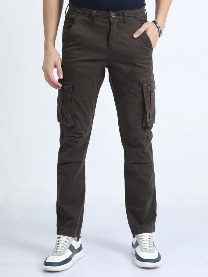 Lower Edits,Straight fit cargo trousers for men’s everyday wear-6